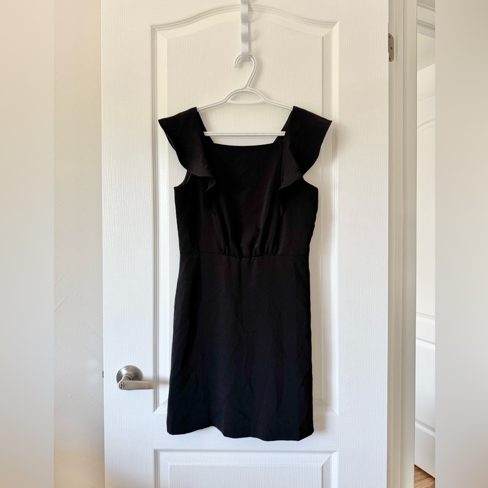 Loft Petites classic black dress